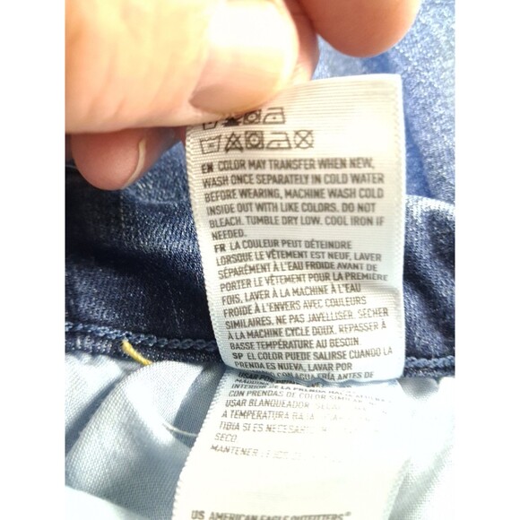 American Eagle Next Level Stretch Curvy Super High-Rise Jegging Jeans Women’s - Picture 9 of 16